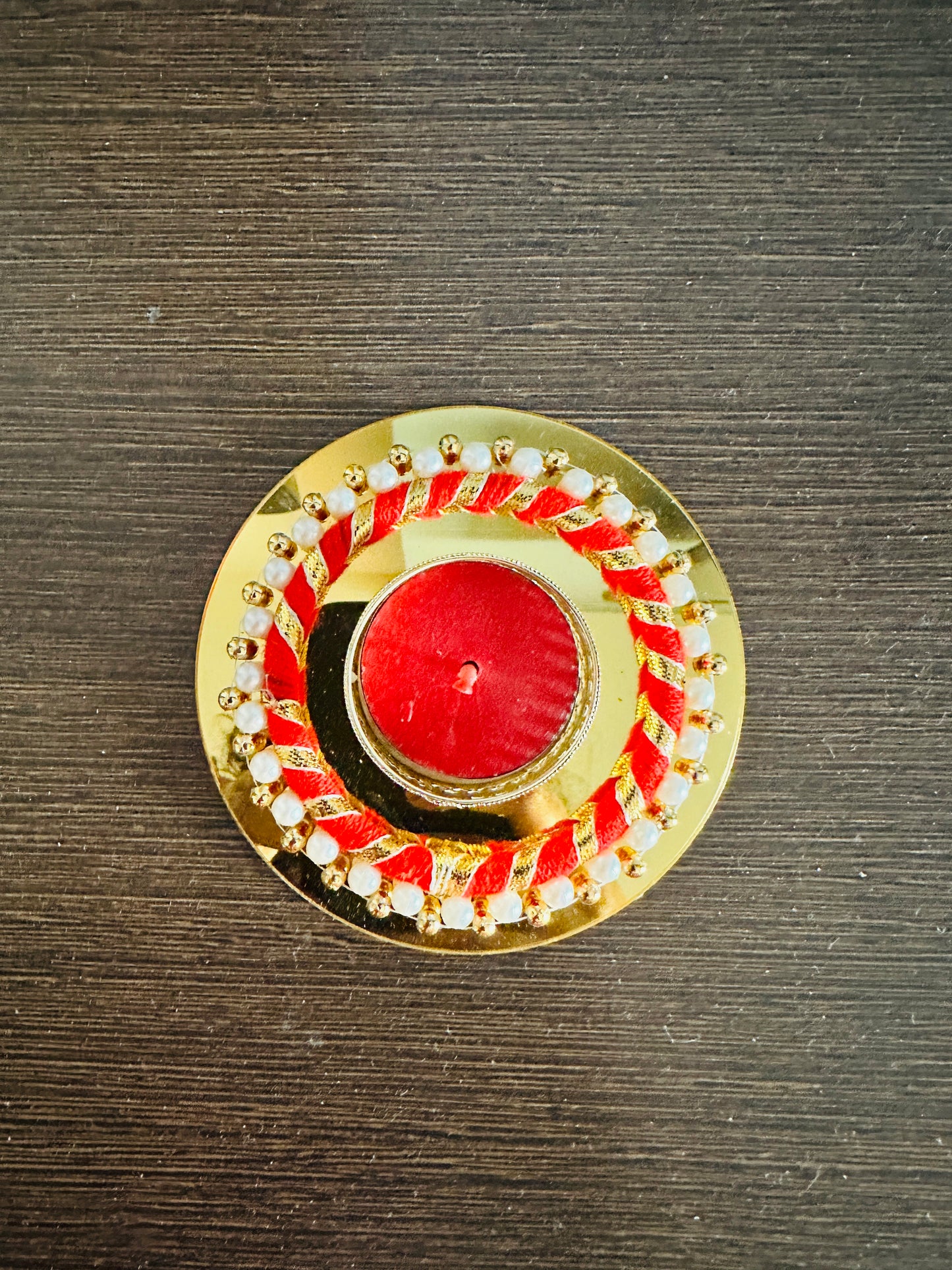 GleamGlow Tealight Holder-set of 2