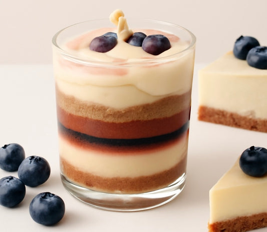 Blueberry Bliss Cheesecake Candle